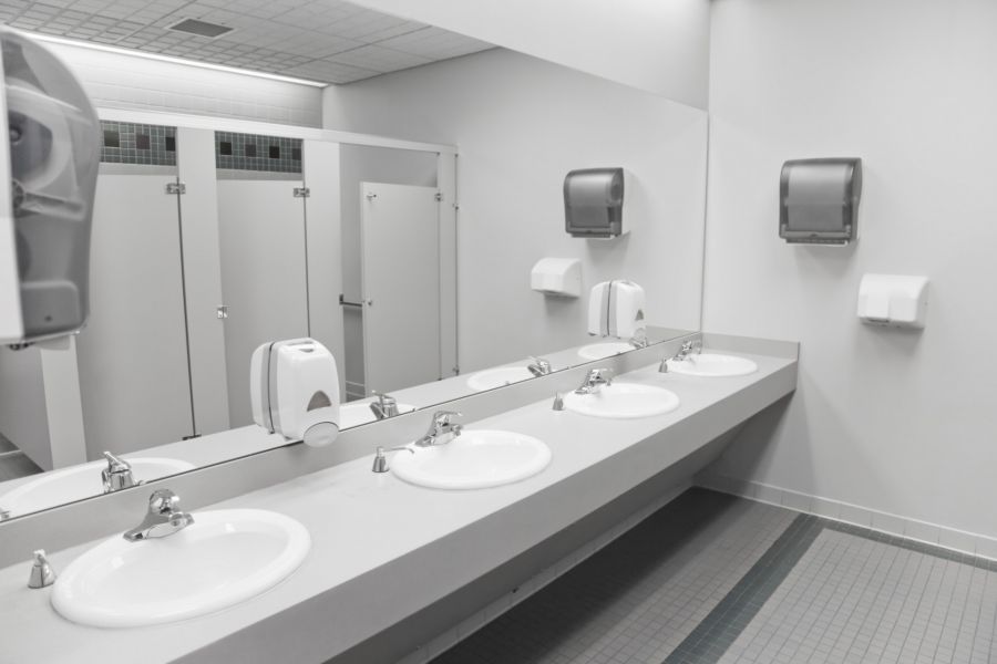 Restroom Cleaning by Russell Janitorial LLC
